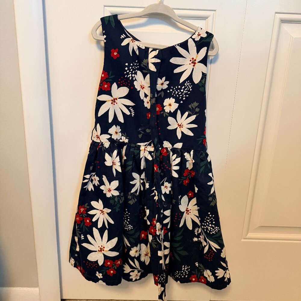 Carter's Girls Summer Dress - Size 6/6X, Navy Blue Floral